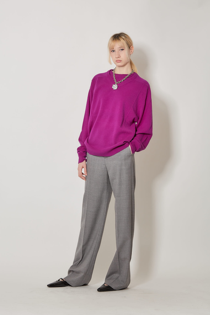 Col V Col Rond - Violet