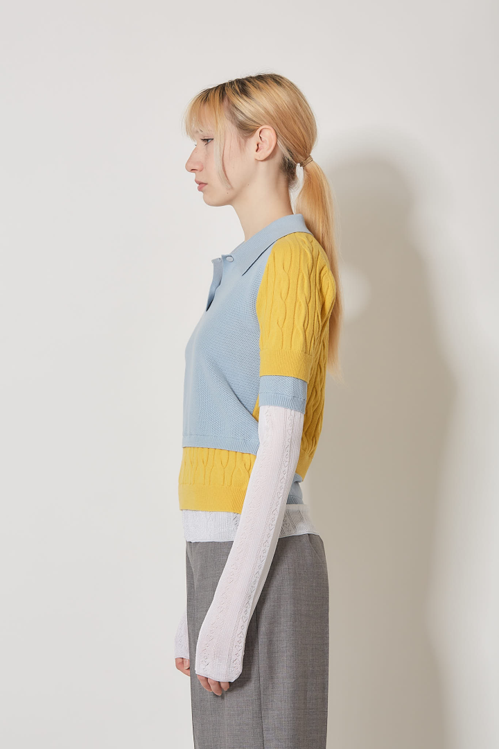 Polo All In - Yellow Blue