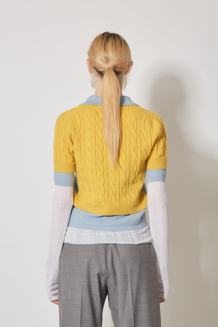 Polo All In - Yellow Blue