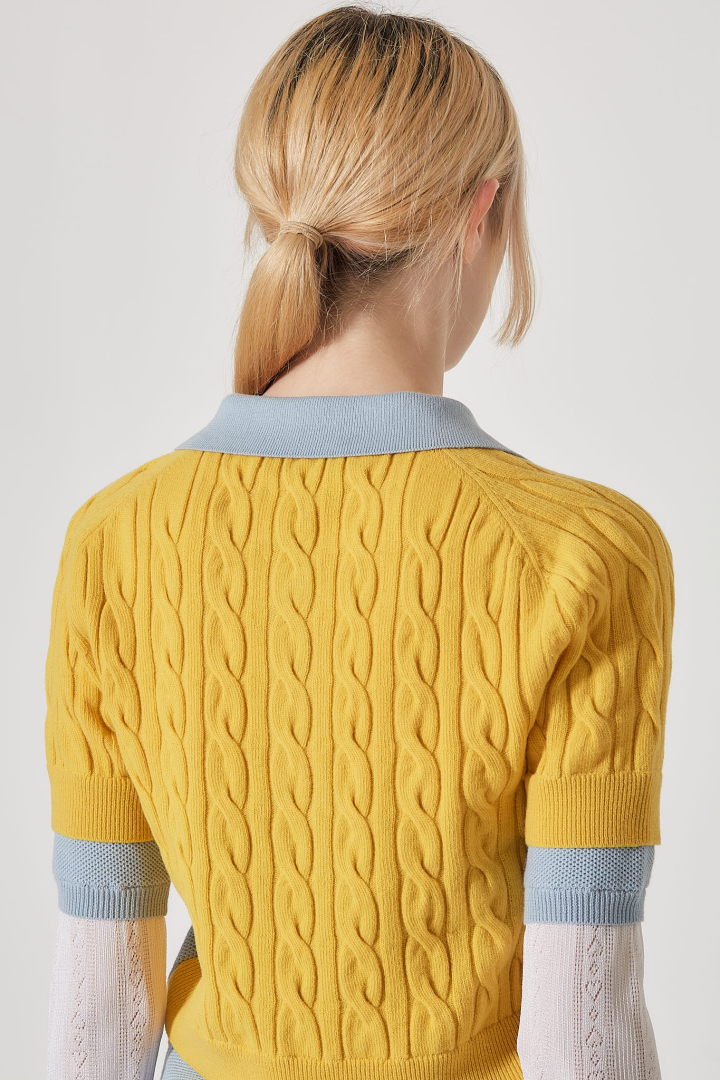 Polo All In - Yellow Blue