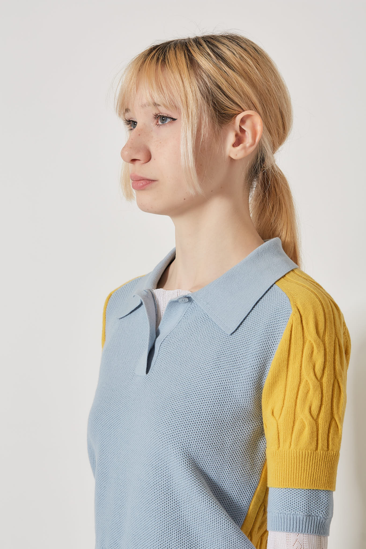 Polo All In - Yellow Blue