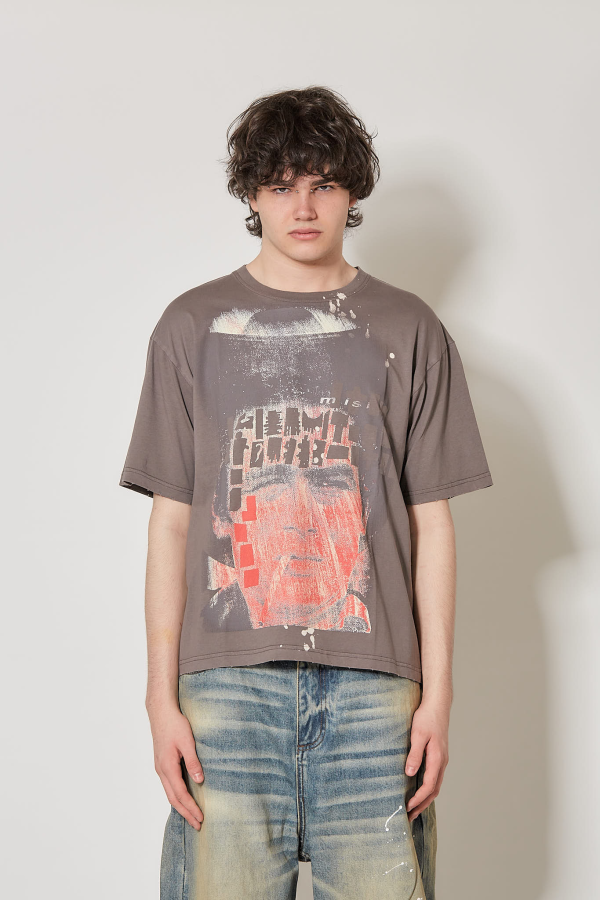 Ray Johnson James Dean Tshirt Unisex - Washed Grey