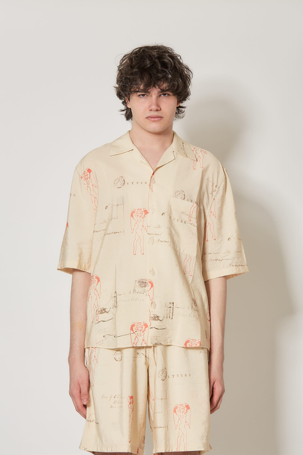 Devil&Angel Postcard Shirt Unisex - MLC