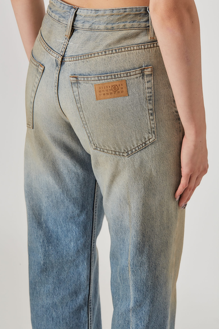 Pants 5 Pockets - Medium Blue