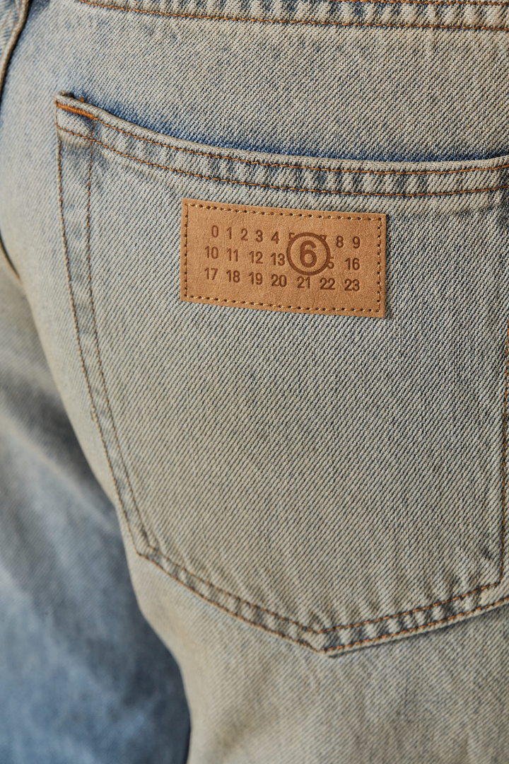 Pants 5 Pockets - Medium Blue