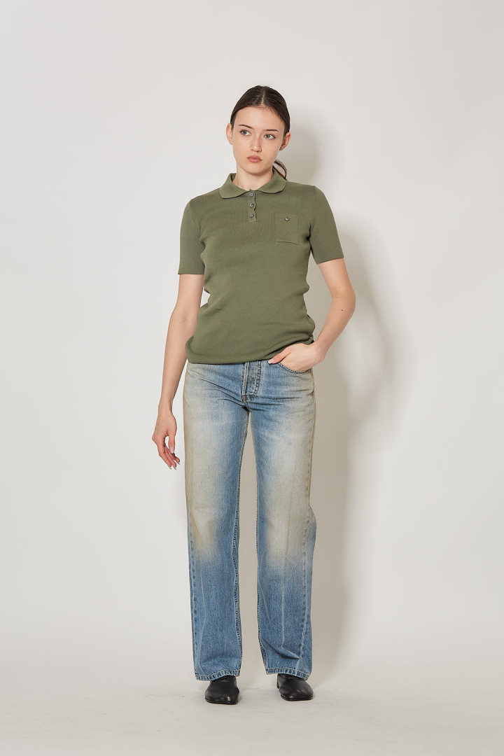 Pants 5 Pockets - Medium Blue