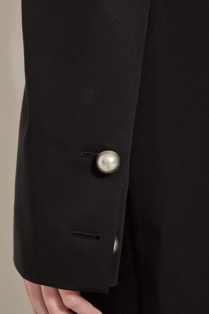 Fena Hybrid Overcoat - Black
