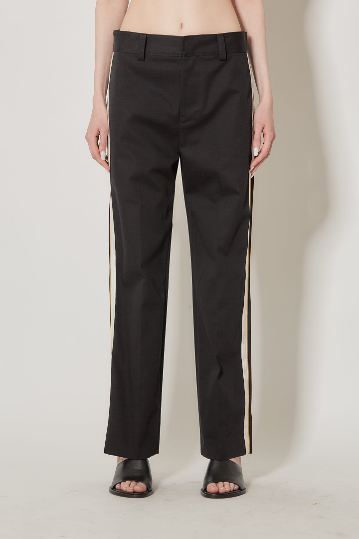 Fera Straight Leg Cropped - Black