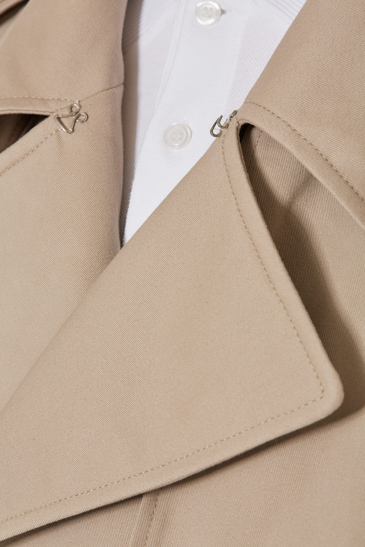 Trench Coat Set - Beige