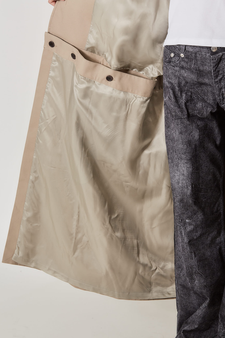 Trench Coat Set - Beige