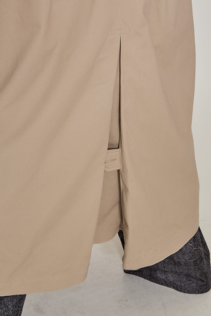 Trench Coat Set - Beige