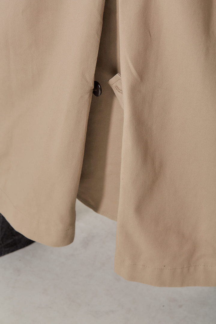 Trench Coat Set - Beige