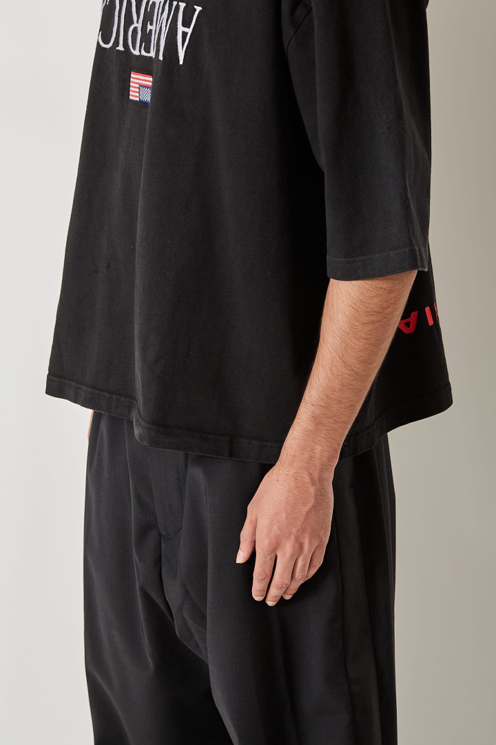 Welcome to America Buffalo Tee - Black