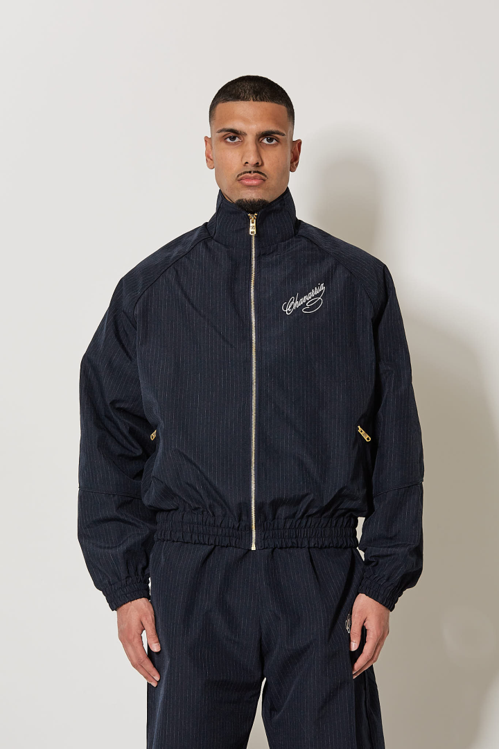 Ruff Rider Track Jkt - Peacoat Stripe
