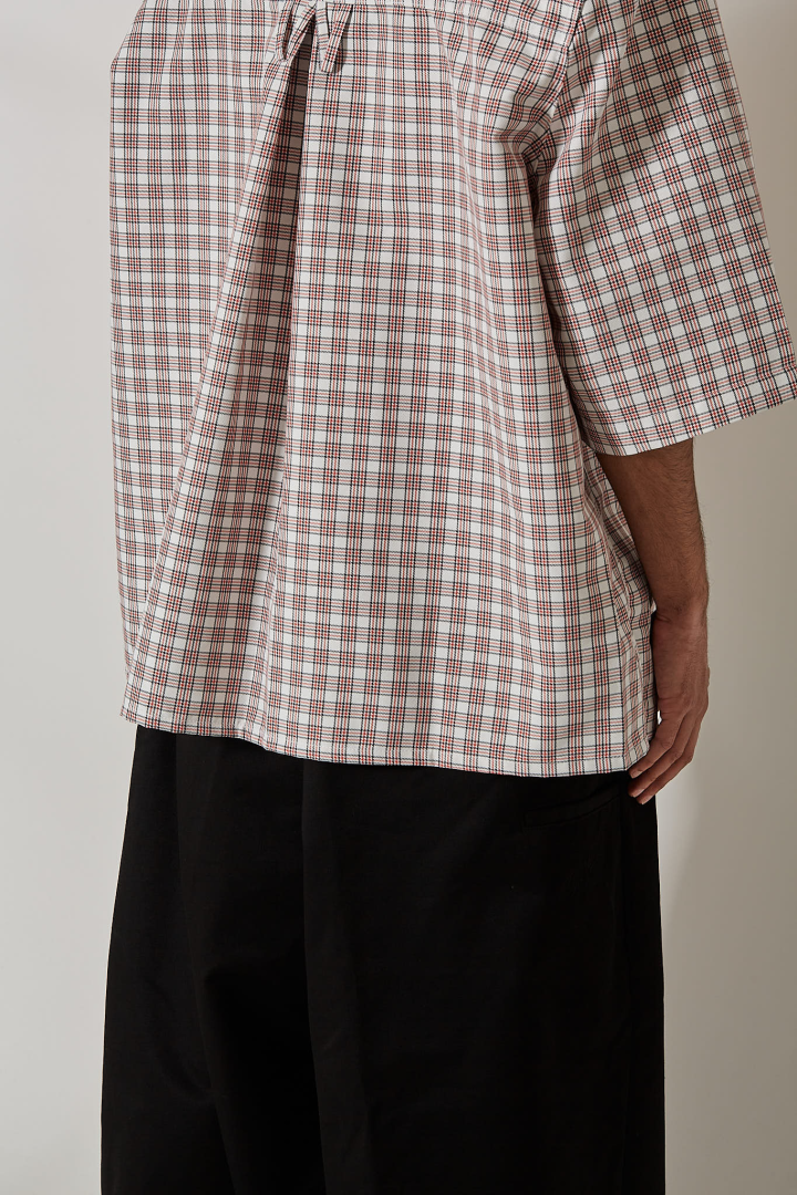 Ss Corcoran Shirt - Red/White Picnic Plaid