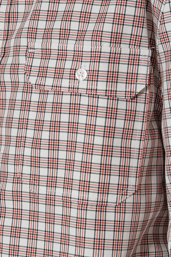 Ss Corcoran Shirt - Red/White Picnic Plaid