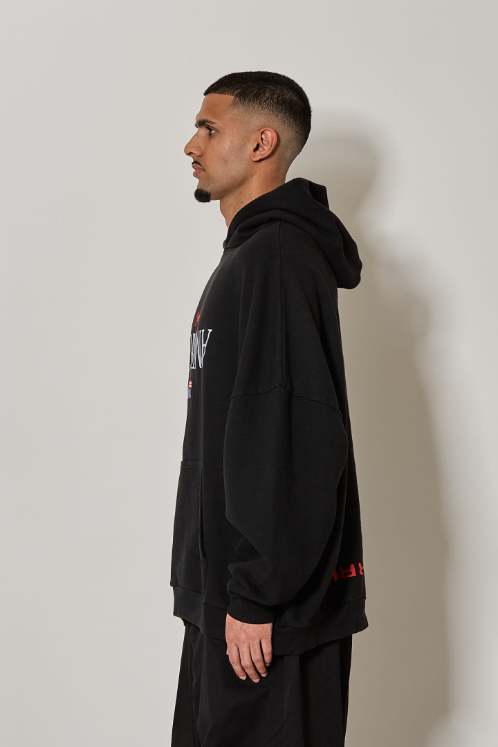Welcome to America Hooligan Hoodie - Black