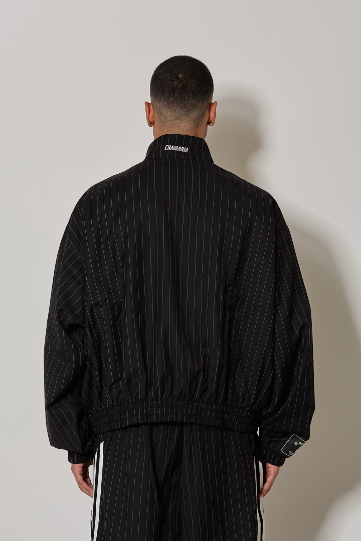 WC Pinstripe JK - Black/White