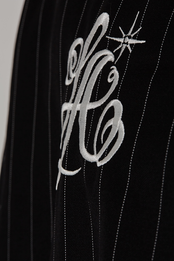 WC Pinstripe JK - Black/White