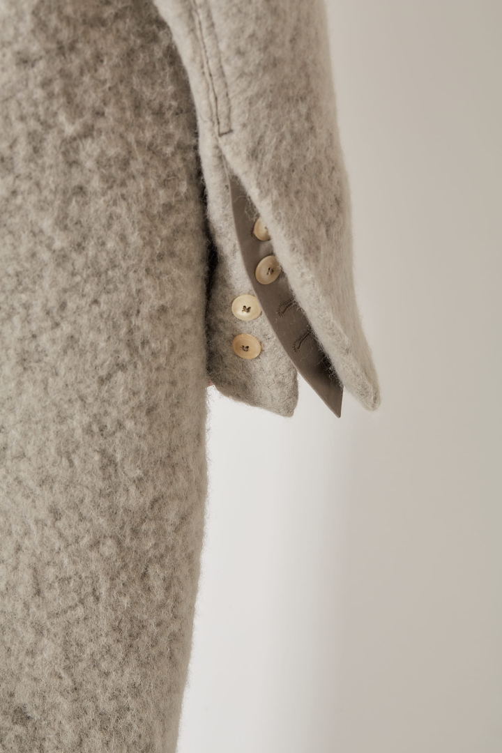 Coat Soft Cyclops Coat - Dark Pearl