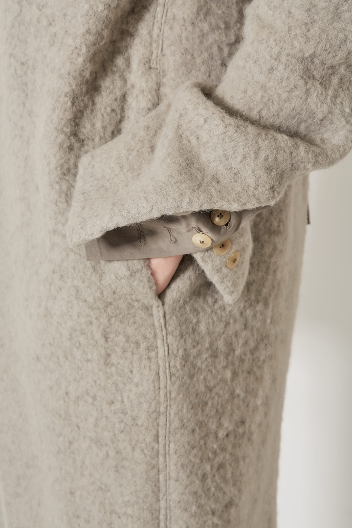 Coat Soft Cyclops Coat - Dark Pearl