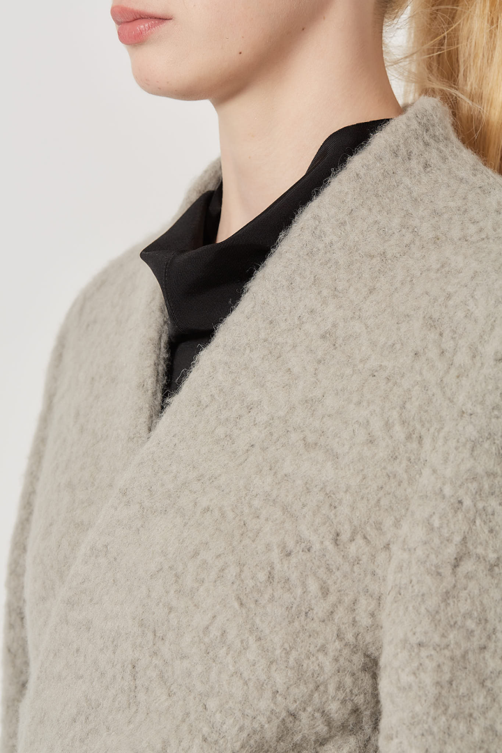 Coat Soft Cyclops Coat - Dark Pearl