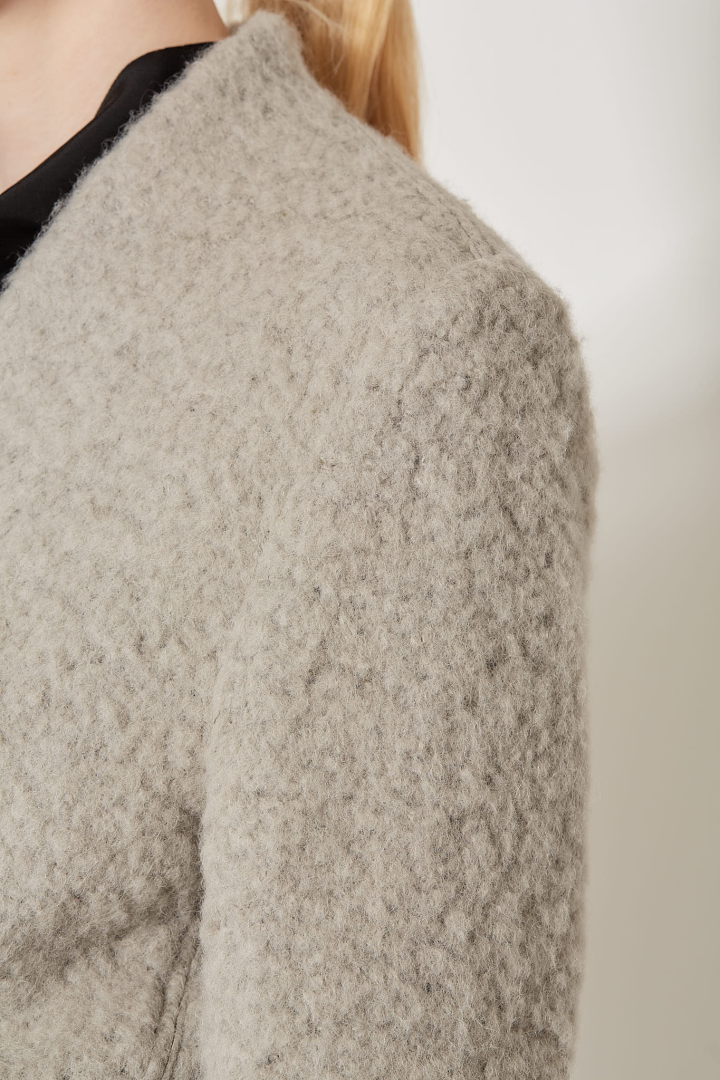 Coat Soft Cyclops Coat - Dark Pearl