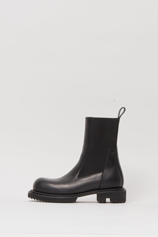 Leather Boots Beatle Gabe - Black