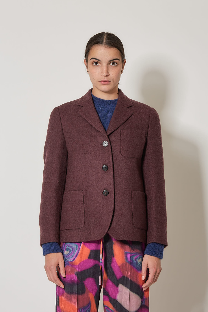 Jacket Brea - Burgundy