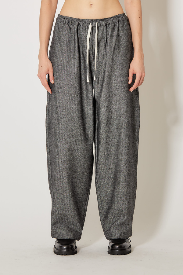 Pants Quarto - Black-White