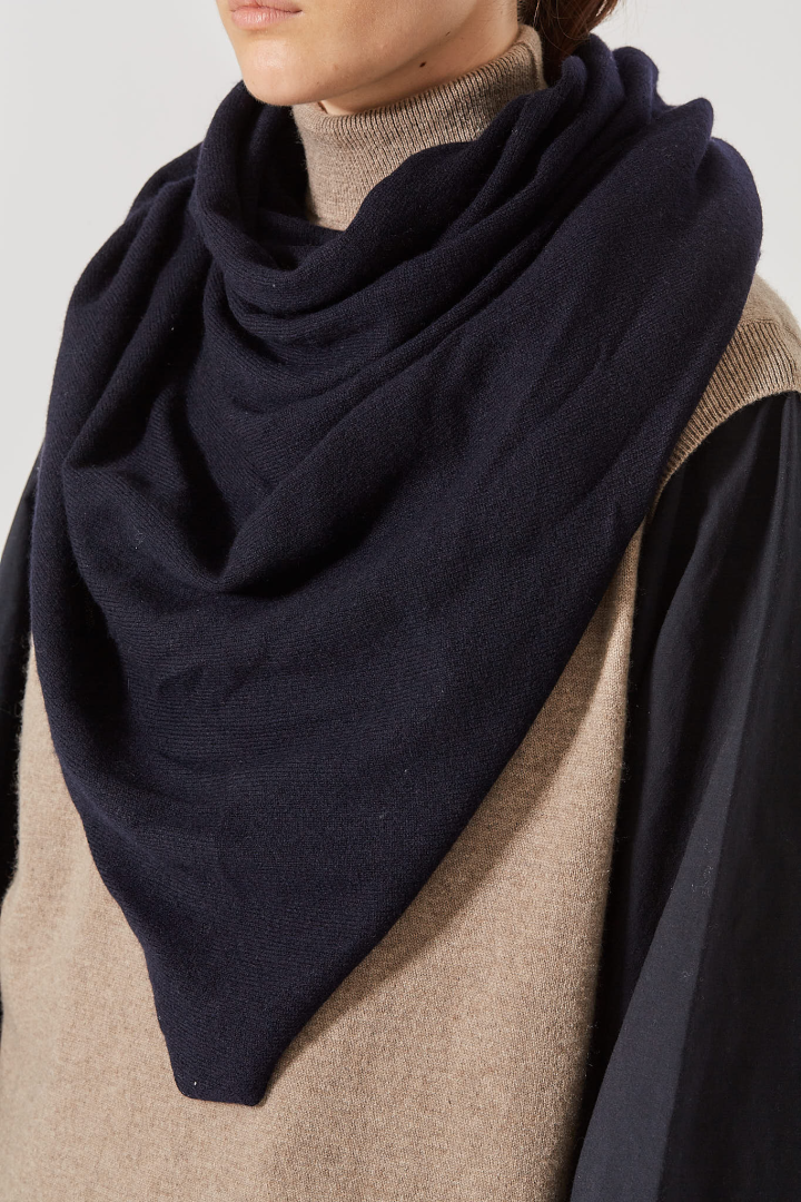 Triangular Scarf - Midnight