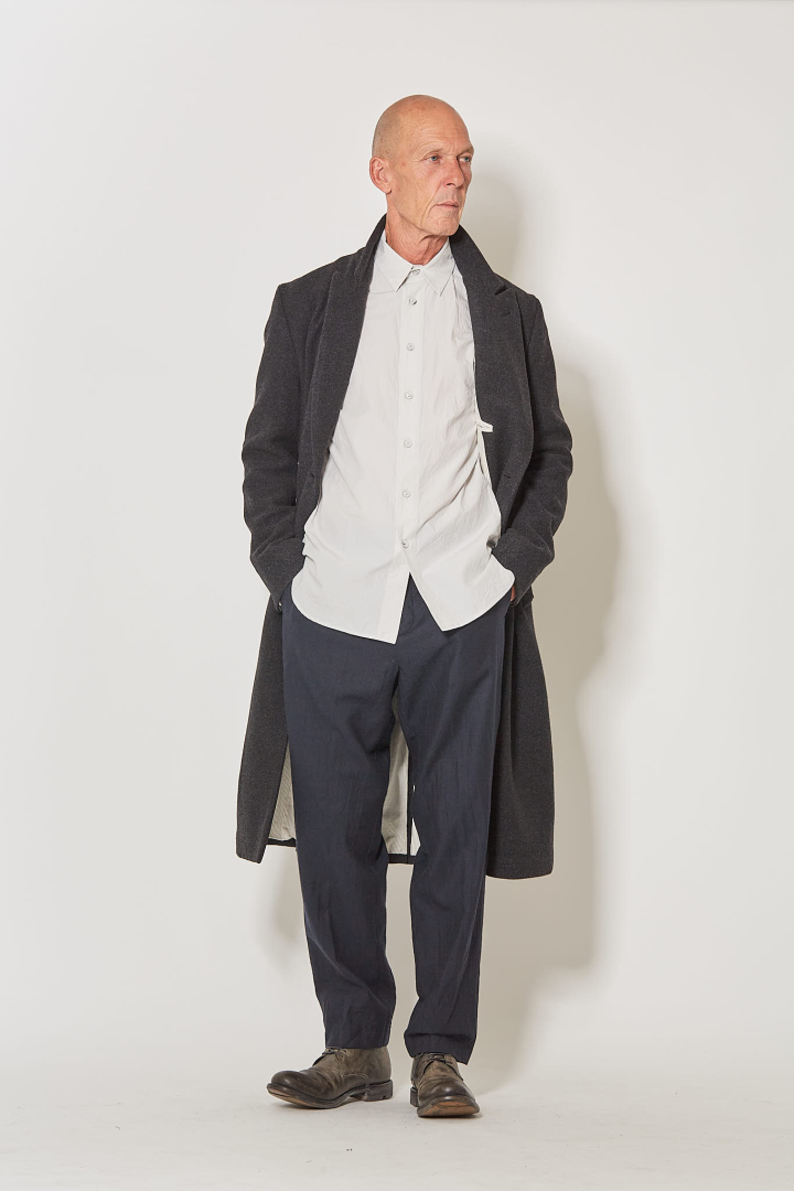 Slim Pullon Pants - Navy