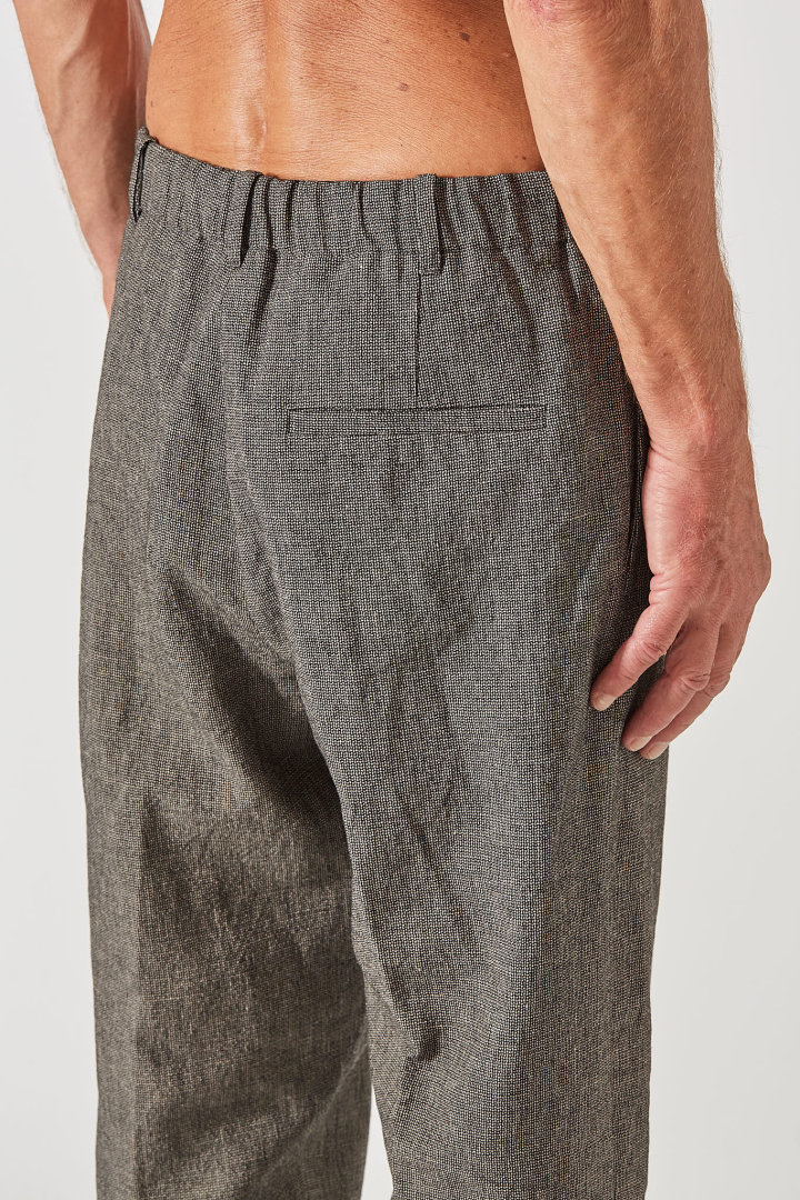Slim Pullon Pants - Sage Pepper