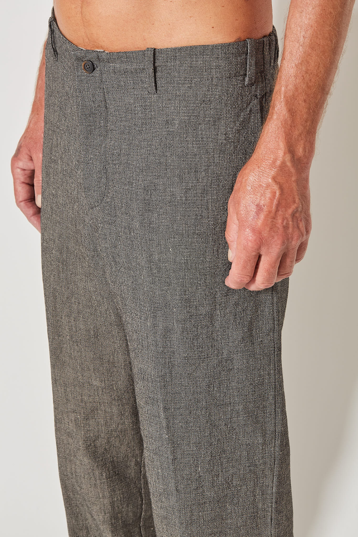Slim Pullon Pants - Sage Pepper