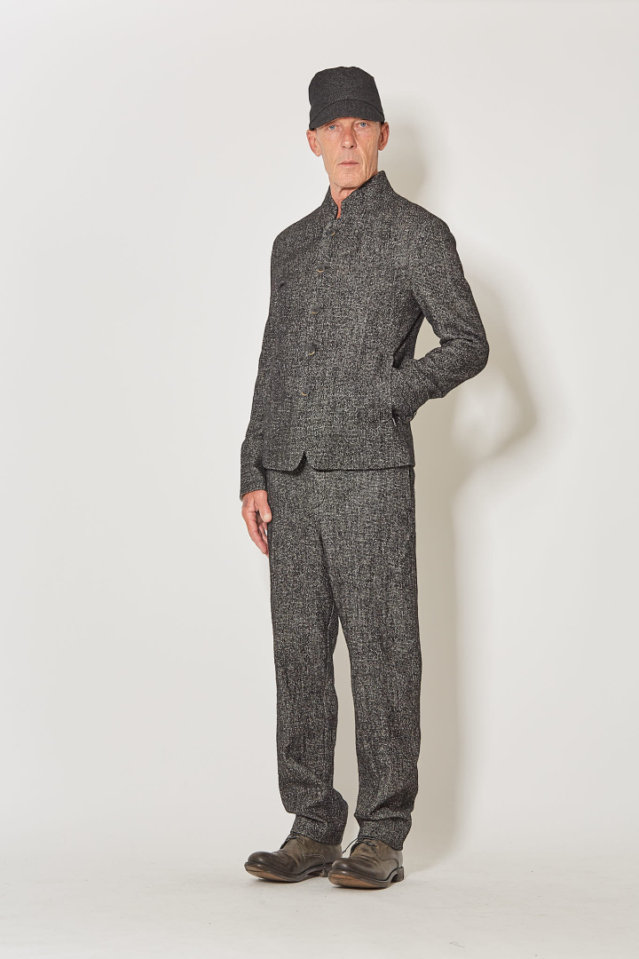 Slim Pullon Pants - Pepper