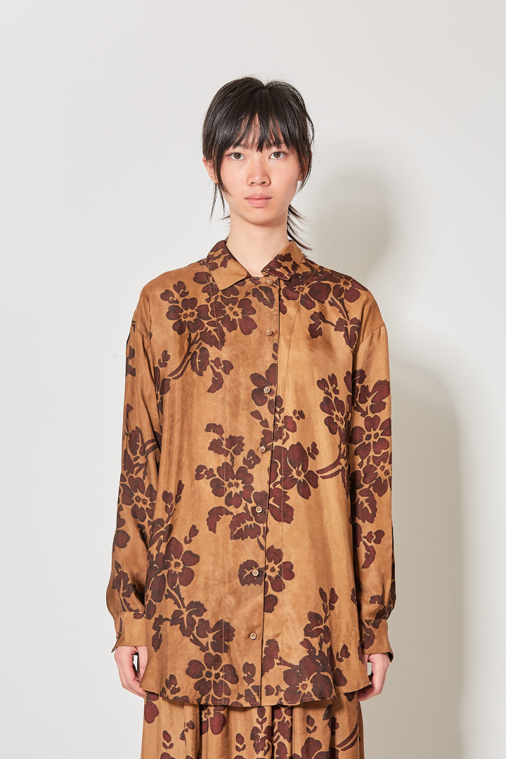 Tyesha Top - Mustard/Red