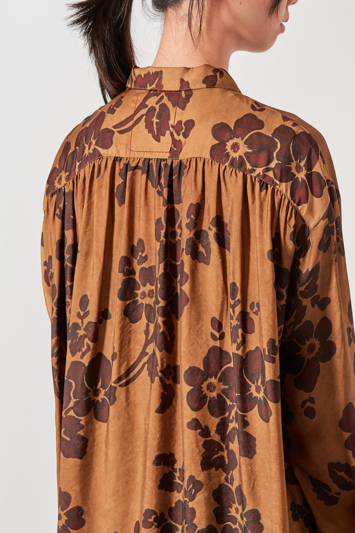 Tyesha Top - Mustard/Red