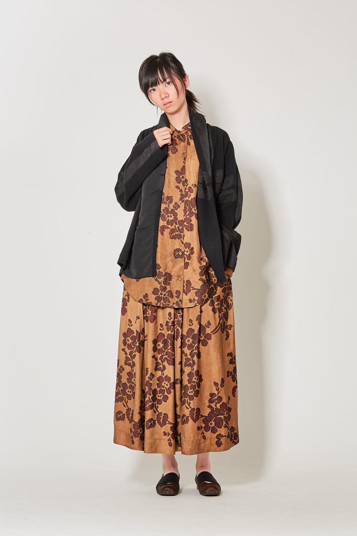 Tyesha Top - Mustard/Red