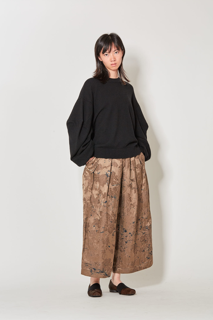 Square Slv Top - Black