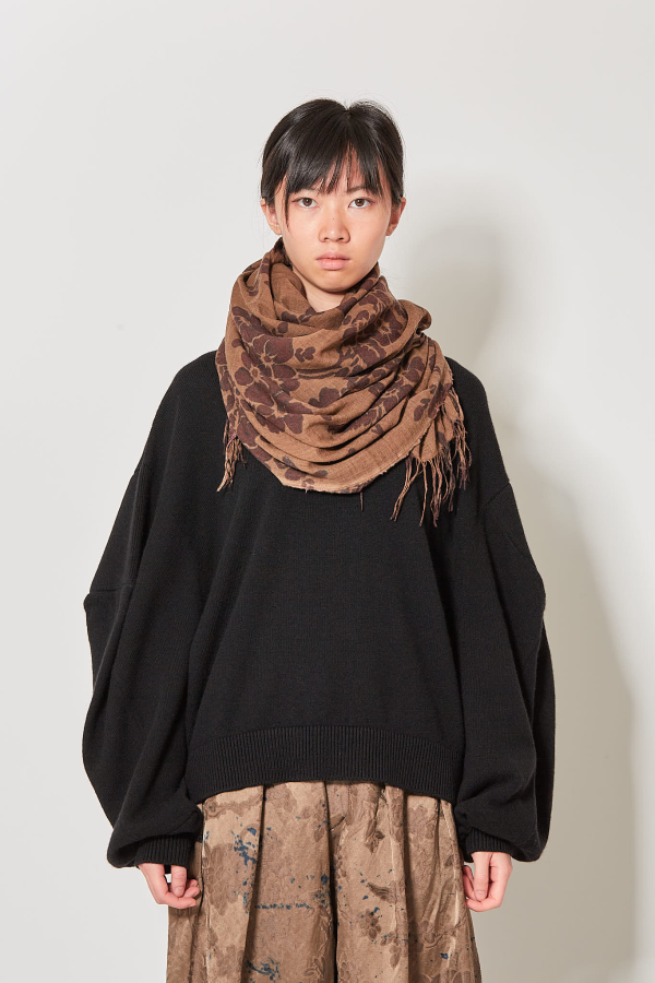 Sciarpa - Mustard/Red