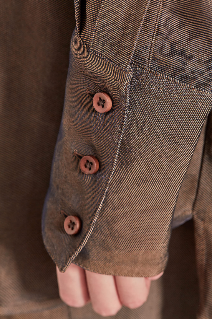 Taffe Top - Grey Brown