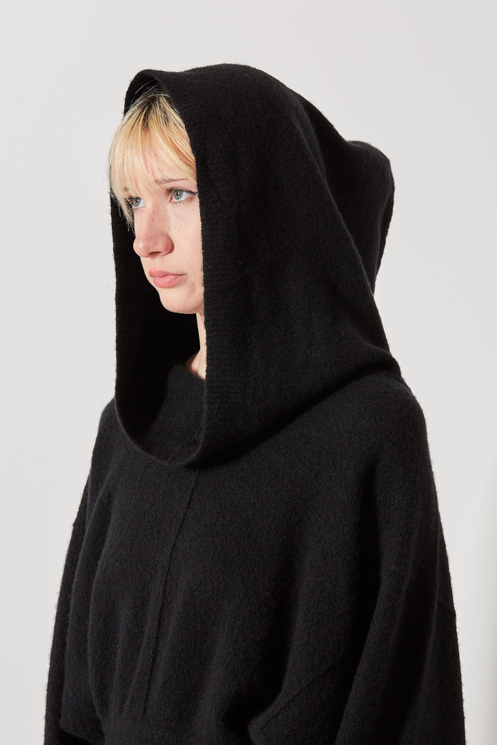 Sweater Hooded Pull - Black