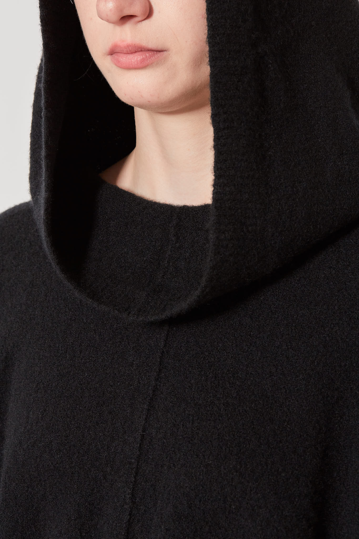 Sweater Hooded Pull - Black