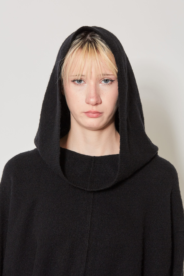 Sweater Hooded Pull - Black