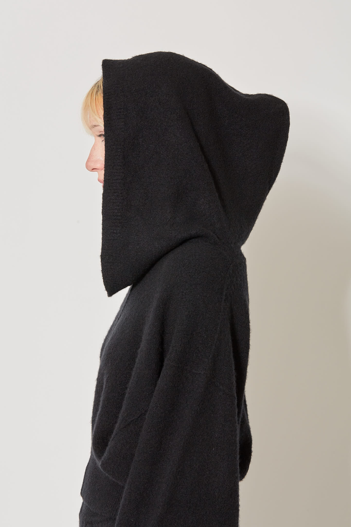 Sweater Hooded Pull - Black