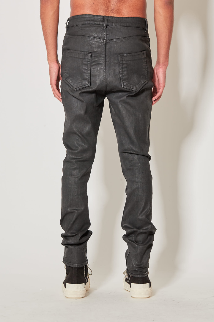 Denim Pants Detroit Cut - Black Wax