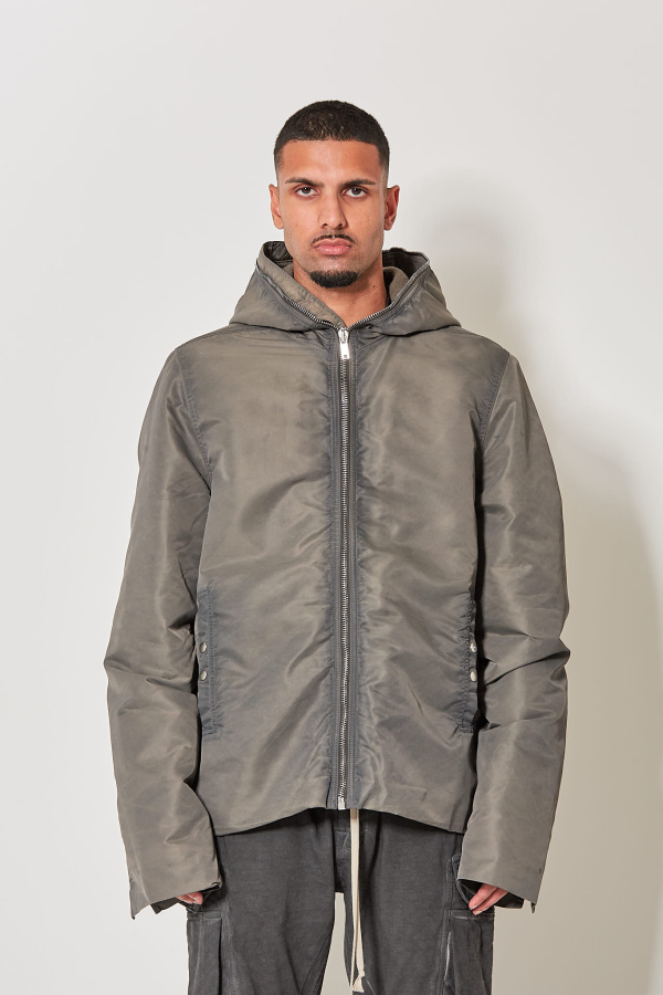 Padded Jacket Gimp Zipfront Jkt - Dark Dust