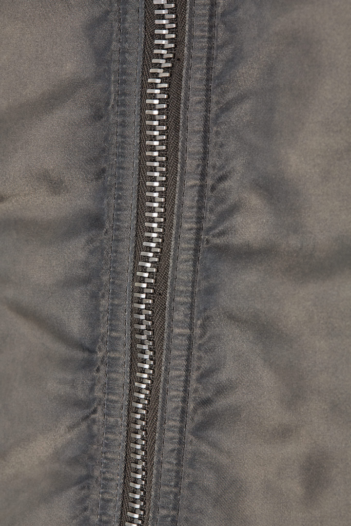 Padded Jacket Gimp Zipfront Jkt - Dark Dust